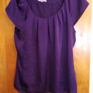 🌹3/$20🌹Purple Silky Blouse